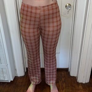 Adorable and comfy plaid stretchy pants